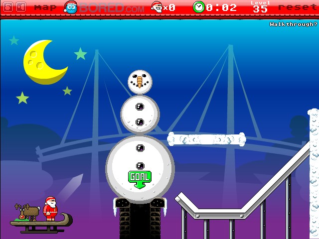 christmas free online games raindeer kick santa