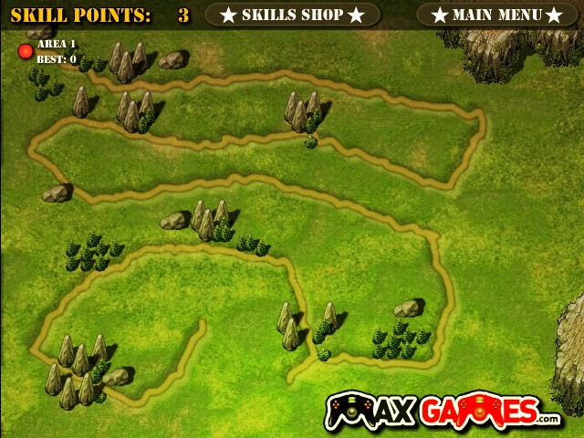 Max Games Frontline Defence, Excellent little FLASH tower d…