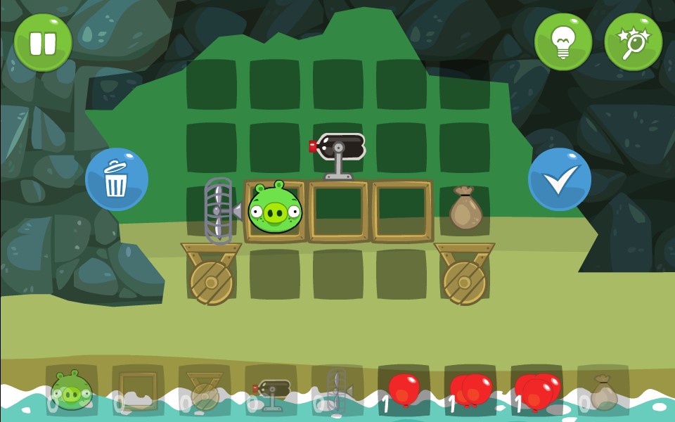 bad piggies hacked unlimited items