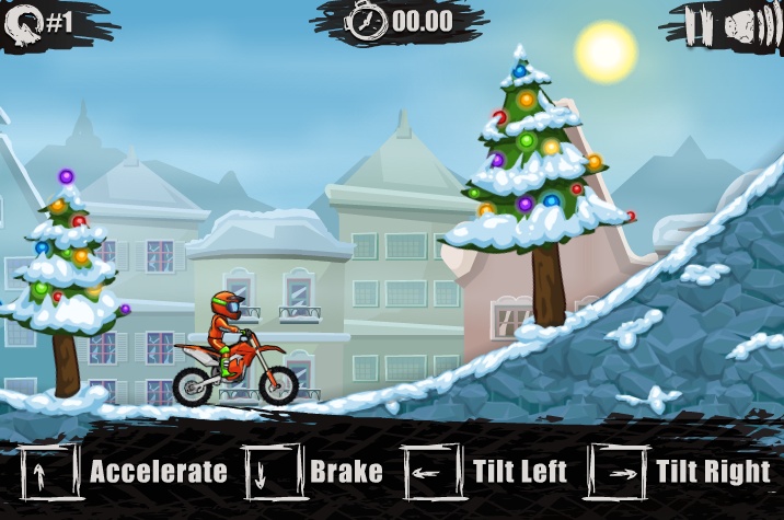 Unblocked Games - Moto X3M Winter ~ Part 1 