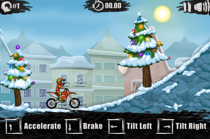 Moto X3m Winter  Winter games, Games, Moto