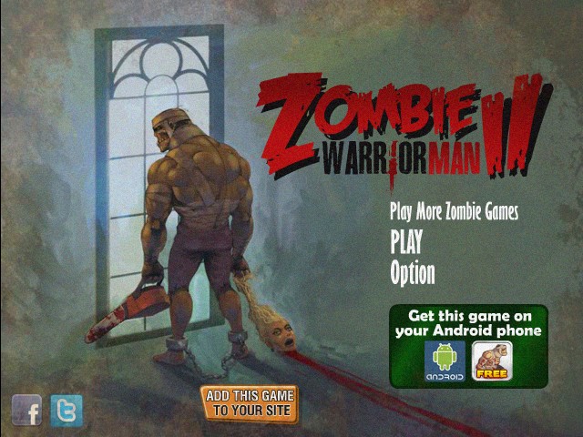 Zombie Warrior Man 3 Click Jogos