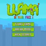 Llama in your Face Screenshot