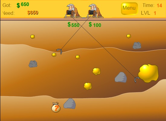 gold miner game 2