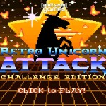 Retro Unicorn Attack: Challenge Edition Screenshot