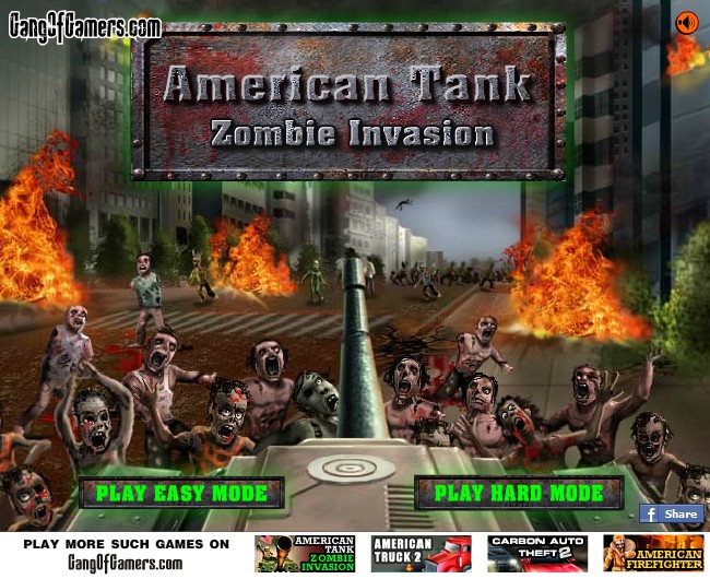 Tank Invasion Flash Game
