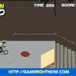 Ben 10 Bicycle Motocross Screenshot