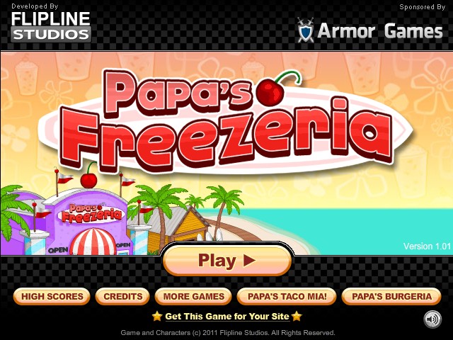 Papa's Freezeria Unblocked - Play The Game Free Online