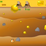 Gold miner: Two player Screenshot