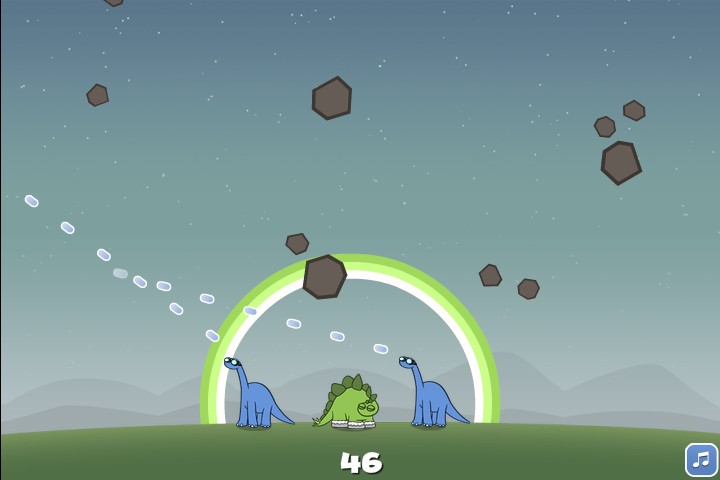 Dinosaurs And Meteors - Free Online Game - Play now