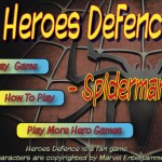Heroes Defence - Spiderman Screenshot
