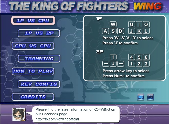 KING OF FIGHTERS WING 1.91 free online game on