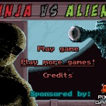 Ninja Versus Aliens Screenshot