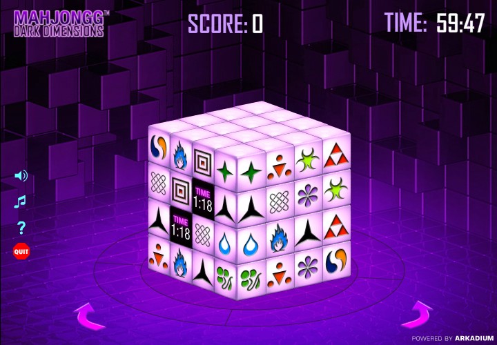 3d Mahjong Dark Dimensions
