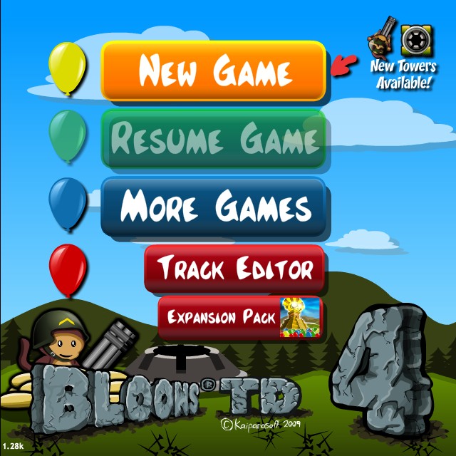 hacked games bloons tower defense 4