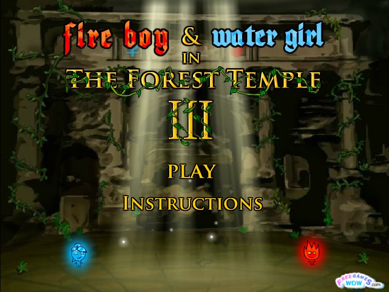 Play Fireboy and Watergirl Forest Temple Online For Free 