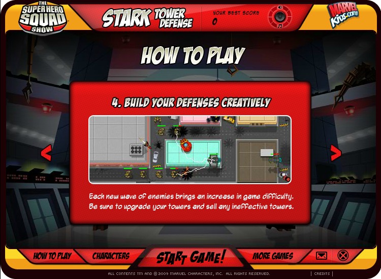 Stark Tower Defense TD