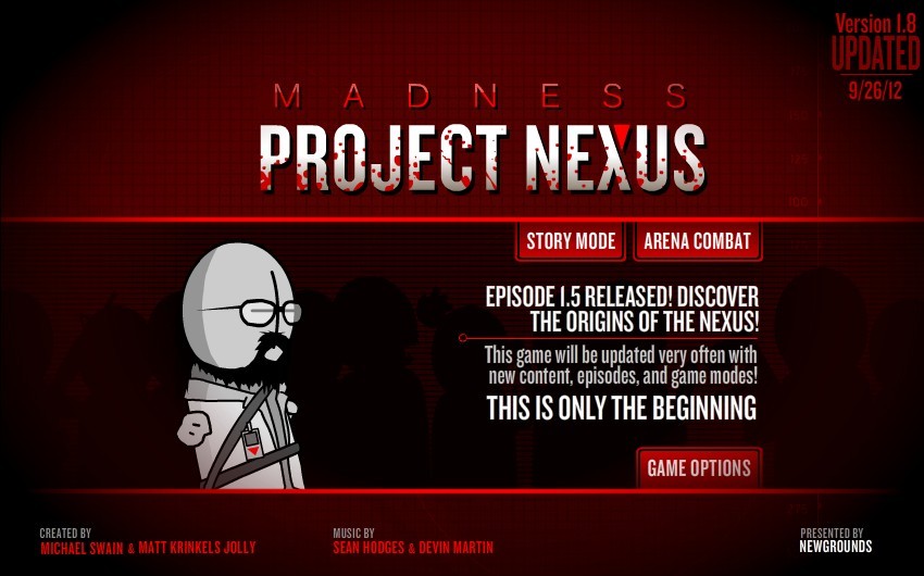 Madness Project Nexus Sprites