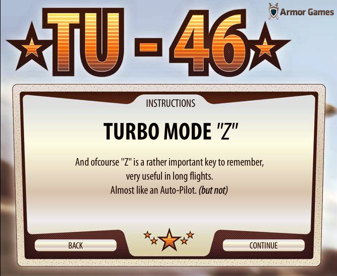 TU 46 flight simulator Game