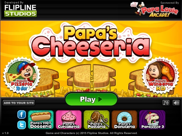 Papa's Cheeseria Hacked (Cheats) - Hacked Free Games