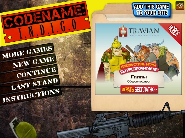 CODENAME: INDIGO free online game on