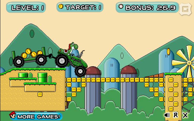 Mario Mining Truck Hacked (Cheats) - Hacked Free Games