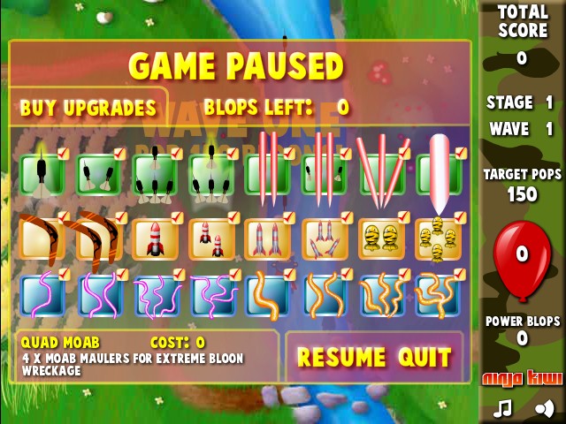 Play Bloons Tower Defense 4 - NinjaKiwi