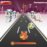 Crazy Santa Racer Screenshot