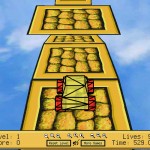 3D Orange Car Screenshot