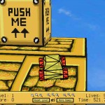 3D Orange Car Screenshot