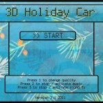 3D Holiday Car Screenshot