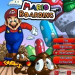 Mario Boarding Screenshot