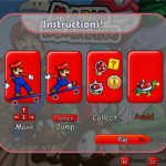 Mario Boarding Screenshot