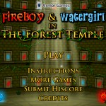 FireBoy and WaterGirl: In The Forest Temple Screenshot